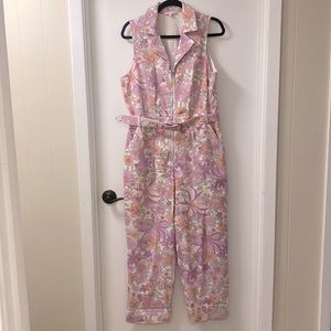 Large Jean material Jumpsuit